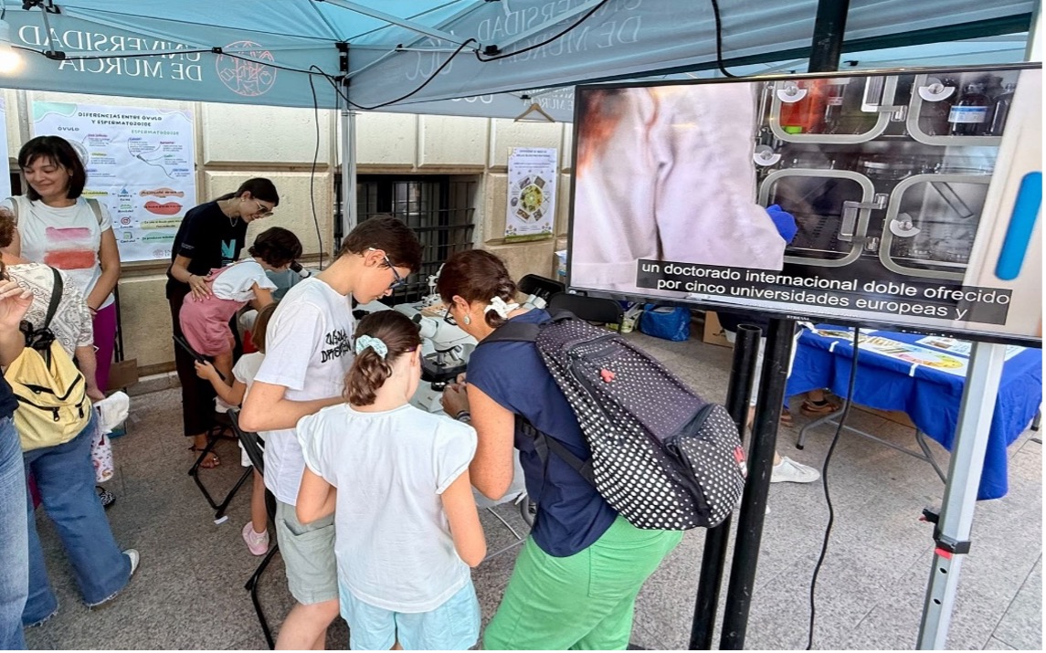 AFRODITA activities at the European Researchers’ Night in Murcia